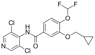 <span class="mw-page-title-main">Roflumilast</span> Medication