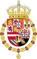 Coat of arms of the House of Habsburg, Spanish branch (Sardinian variant)