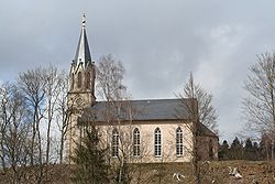 Skyline of Scheibe-Alsbach