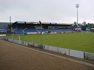 Das damalige Haderslev Fodboldstadion (2011)