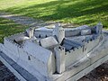 Model of Visborg Castle