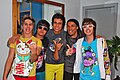 Image 116Brazilian indie pop group Restart wearing "colorido" fashion, popular for most of the early 2010s in Brazil (from 2010s in fashion)