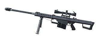 <span class="mw-page-title-main">Barrett M82</span> American military recoil-operated, semi-automatic anti-materiel sniper system