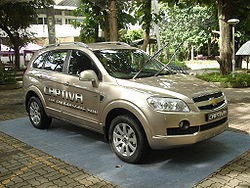 Chevrolet Captiva del mercáu sudasiático