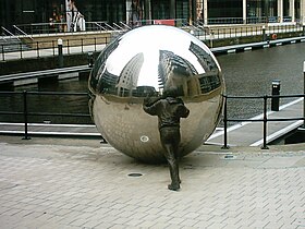 Public art on display at Leeds Dock