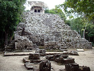 <span class="mw-page-title-main">Coba</span> Pre-Columbian Maya site in the northeastern Yucatán peninsula