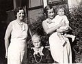 4 generations of women, 1931