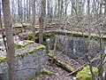 Ruines de la estación de tren de Krąg-Buszyno.