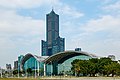 Kaohsiung Exhibition Center with 85 Sky Tower.