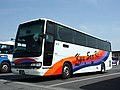 夜行車（当社高速車で唯一自社導入車の日野・セレガR）