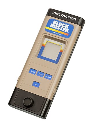 <span class="mw-page-title-main">Microvision</span> First handheld game console that used interchangeable ROM cartridges