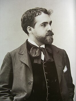 Reynaldo Hahn gefotografeerd door Paul Nadar (1898)