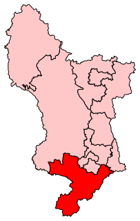 South Derbyshire (UK Parliament constituency) Parliamentary constituency in the United Kingdom, 1983 onwards