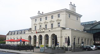 Southampton Terminus railway station station which served the docks and city centre of Southampton, England