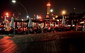 The Port of Tel Aviv in Red