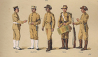 Fanteria leggera dell'esercito nel periodo della Campagna del Contestado, 1912.