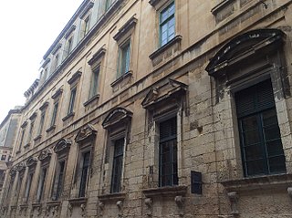 <span class="mw-page-title-main">Old University Building, Valletta</span> Educational building in Valletta, Malta