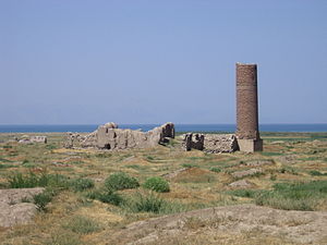 Ruines de la vieille ville.