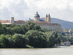 Täielik vaade Wachau kloostrile Melkis