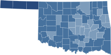 2010 Oklahoma State Question 755 results map by county.svg