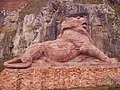 Le Lion de Belfort d'Auguste Bartholdi.