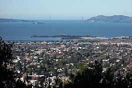 Berkeley met Golden Gate Bridge