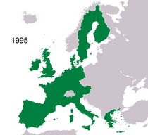 az EU térképe (1995)