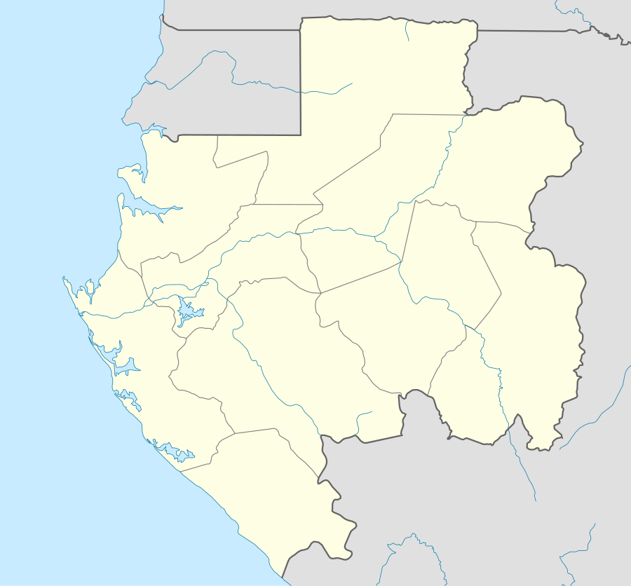 Carte du Gabon