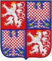 Greater coat of arms of the Protectorate of Bohemia and Moravia.