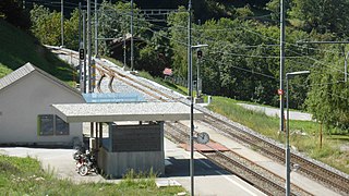 <span class="mw-page-title-main">Grengiols railway station</span> Railway station in Switzerland