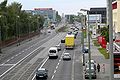 Blick von Cassellastraße Richtung Kaiserlei