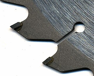 <span class="mw-page-title-main">Cemented carbide</span> Type of composite material