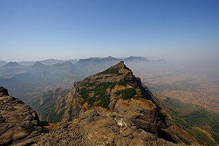 Harishchandragad Fort in Maharashtra State, India