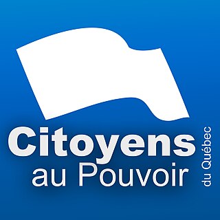 Citoyens au pouvoir du Québec Political party in Canada