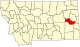 State map highlighting Prairie County