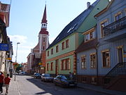 Pärnus centrum.