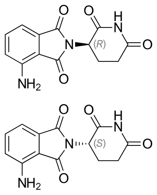 <span class="mw-page-title-main">Pomalidomide</span> Chemical compound