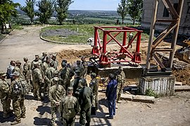 Visite de Petro Porochenko en 2016.