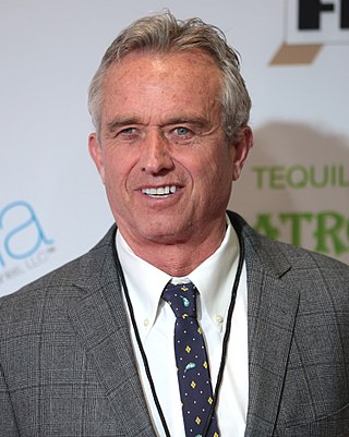 <span class="mw-page-title-main">Robert F. Kennedy Jr.</span> American attorney and anti-vaccine activist (born 1954)