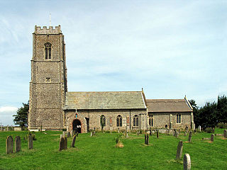 <span class="mw-page-title-main">Bacton, Norfolk</span> Human settlement in England