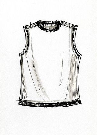 <span class="mw-page-title-main">Sleeveless shirt</span> Shirt without sleeves, including tank tops, camisoles, and tube tops