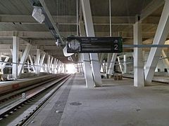 Estación 2015. Andenes.