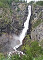 Wasserfall in den Åmotan