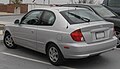 2003—2006 Hyundai Accent (LC2) трёхдверный хетчбэк (США)