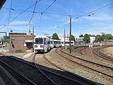 A three-car train of Series 100 cars (2014)