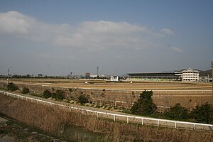 荒尾競馬場遠景