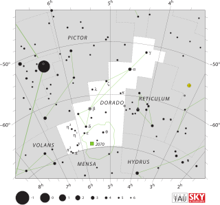 <span class="mw-page-title-main">Dorado</span> Constellation in the southern sky