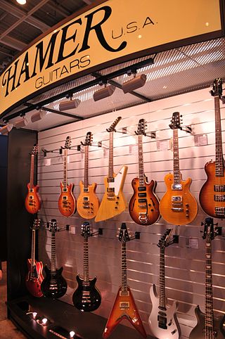 <span class="mw-page-title-main">Hamer Guitars</span> Electric guitar manufacturer