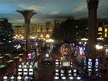 Inside the Paris Hotel and Casino Las Vegas.JPG