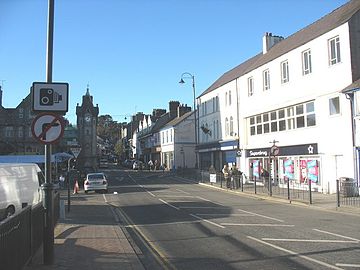 Canol tref Llangefni